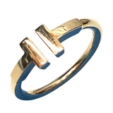 ティファニー TIFFANY＆CO Tワイヤーリング ゴールド K18 ジュエリー