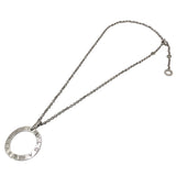 ブルガリ BVLGARI ブルガリブルガリ ソートワールロングネックレス シルバー 750WG ジュエリー