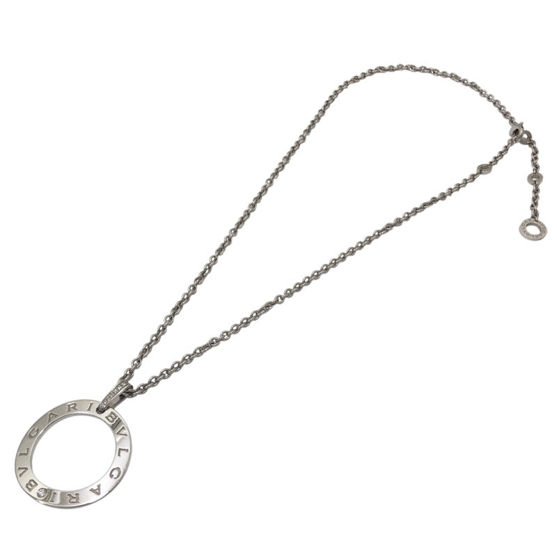 ブルガリ BVLGARI ブルガリブルガリ ソートワールロングネックレス シルバー 750WG ジュエリー