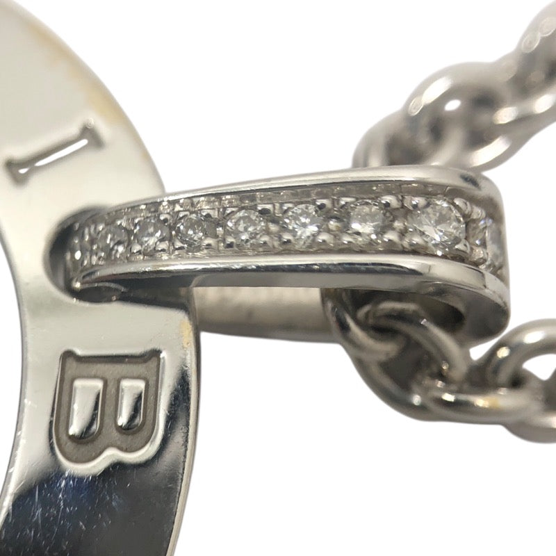 ブルガリ BVLGARI ブルガリブルガリ ソートワールロングネックレス シルバー 750WG ジュエリー