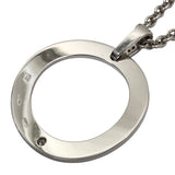 ブルガリ BVLGARI ブルガリブルガリ ソートワールロングネックレス シルバー 750WG ジュエリー