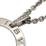 ブルガリ BVLGARI ブルガリブルガリ ソートワールロングネックレス シルバー 750WG ジュエリー