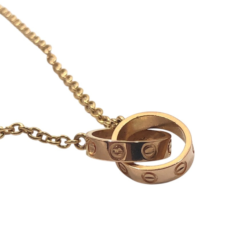カルティエ Cartier ベビーラブ ネックレス ピンクゴールド 750PG ジュエリー