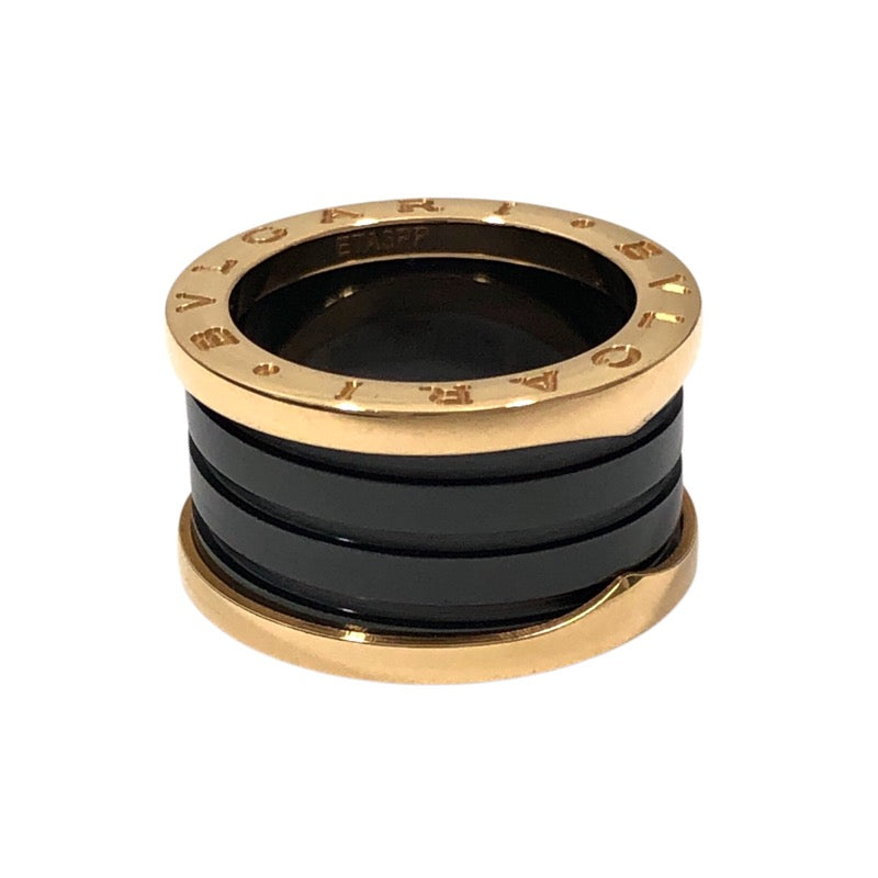 ブルガリ BVLGARI ビーゼロワンリング 4バンド 750PG/セラミック ジュエリー