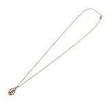 カルティエ Cartier ロゴドゥーブルダイヤネックレス ピンクゴールド 750PG/ダイヤモンド ジュエリー