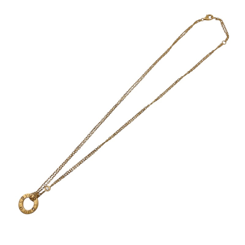 ☆ALLY様☆専用です　カルティエ カルティエ Cartier ラブサークルネックレス ゴールド Au750