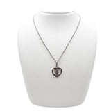 カルティエ Cartier 2Cハートネックレス シルバー 750WG ジュエリー
