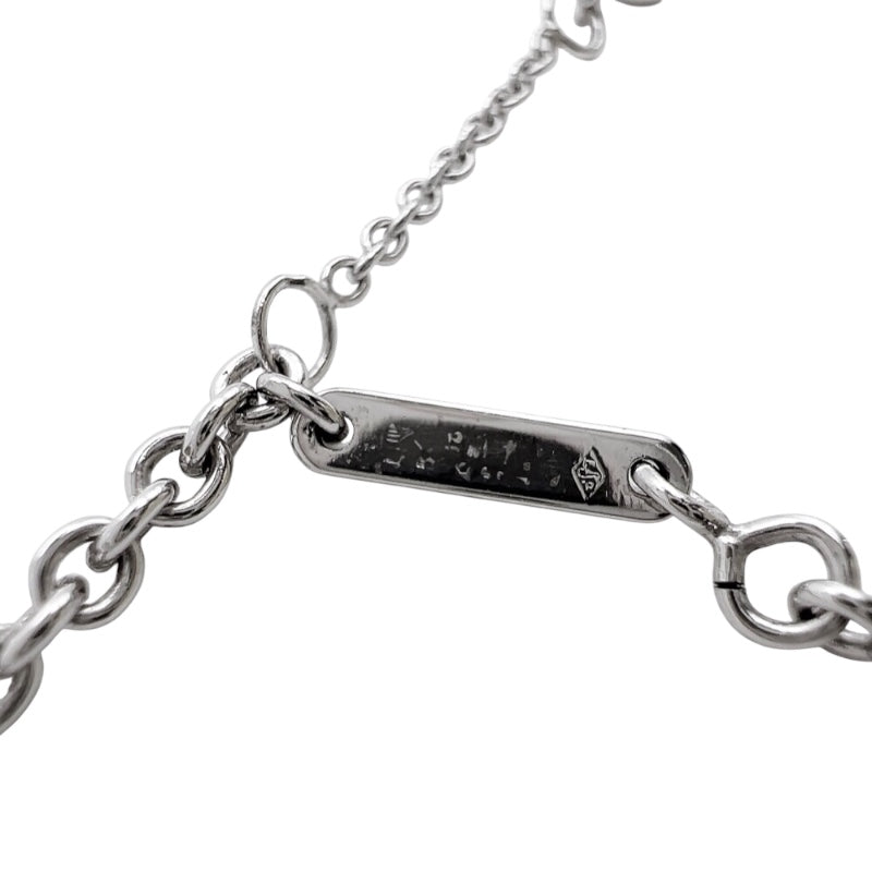 カルティエ Cartier 2Cハートネックレス シルバー 750WG ジュエリー