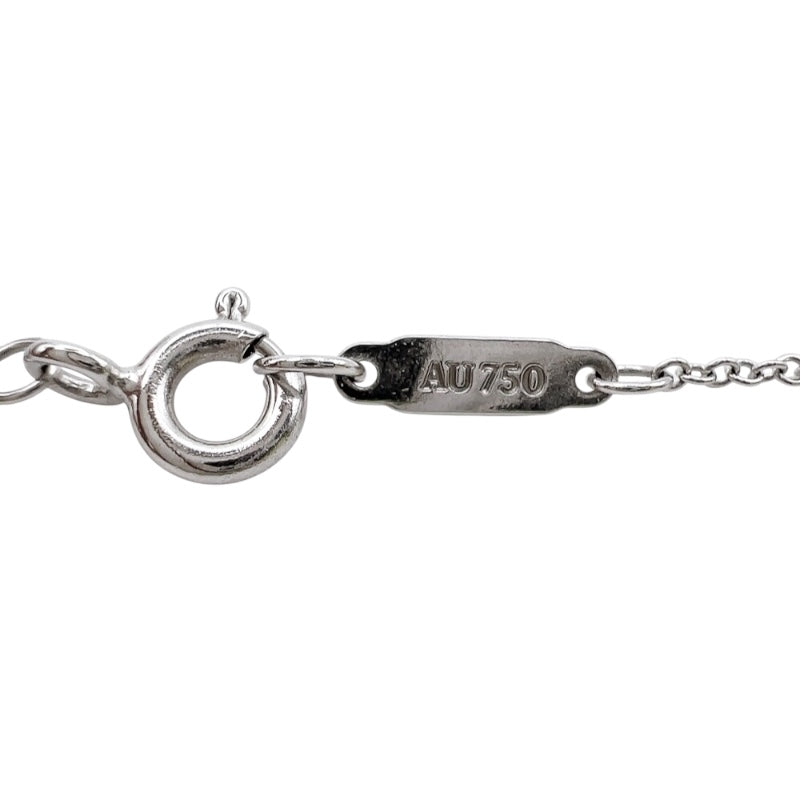 ティファニー TIFFANY＆CO インターロッキング　サークルネックレス シルバー/ゴールド 750WG/ダイヤ ジュエリー