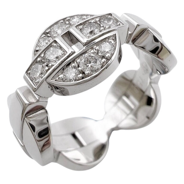 カルティエ Cartier イマリアリング シルバー 750WG ダイヤモンド ジュエリー