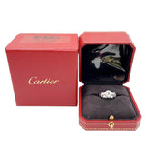 カルティエ Cartier イマリアリング シルバー 750WG ダイヤモンド ジュエリー