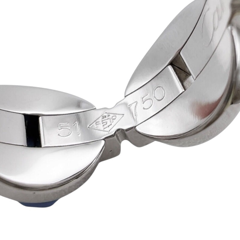 カルティエ Cartier イマリアリング シルバー 750WG ダイヤモンド ジュエリー