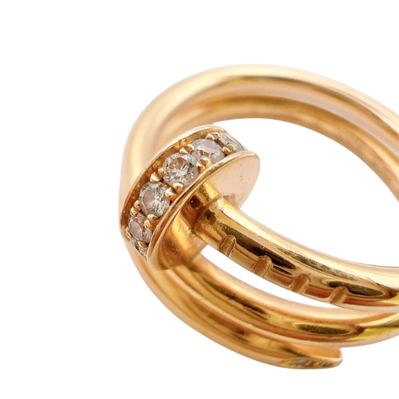 カルティエ Cartier ジュストアンクルダイヤリング ピンクゴールド 750PG ダイヤモンド ジュエリー