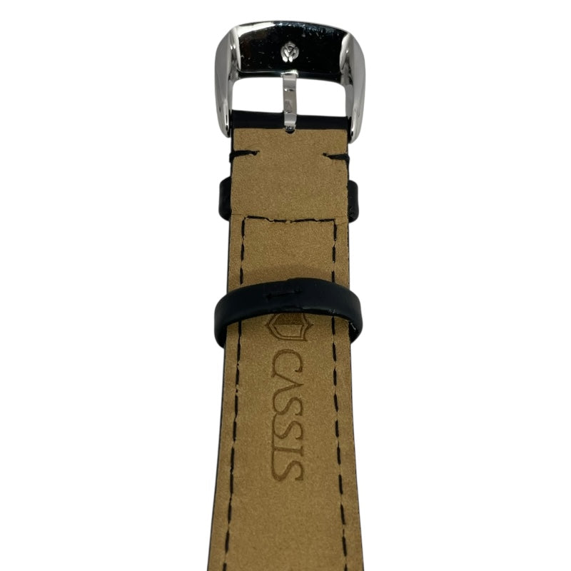 フランク・ミュラー FRANCK MULLER コンキスタドール 8005HSC ブラック SS/革ベルト（社外品） 自動巻き メンズ 腕時計