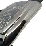 フランク・ミュラー FRANCK MULLER コンキスタドール 8005HSC ブラック SS/革ベルト（社外品） 自動巻き メンズ 腕時計