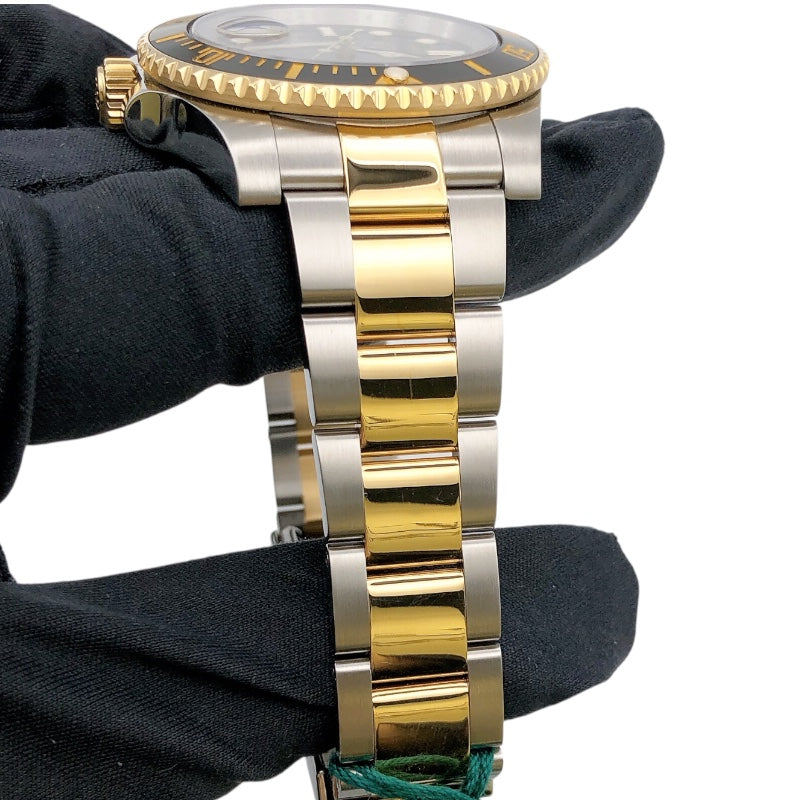 ロレックス ROLEX サブマリーナ 116613LN ブラック K18/SS メンズ 腕時計