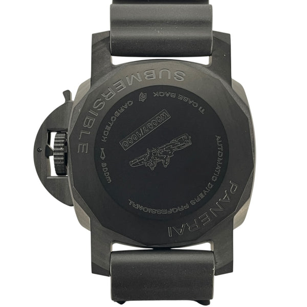 パネライ PANERAI サブマーシブル カーボテック PAM00960 ブラック カーボン メンズ 腕時計