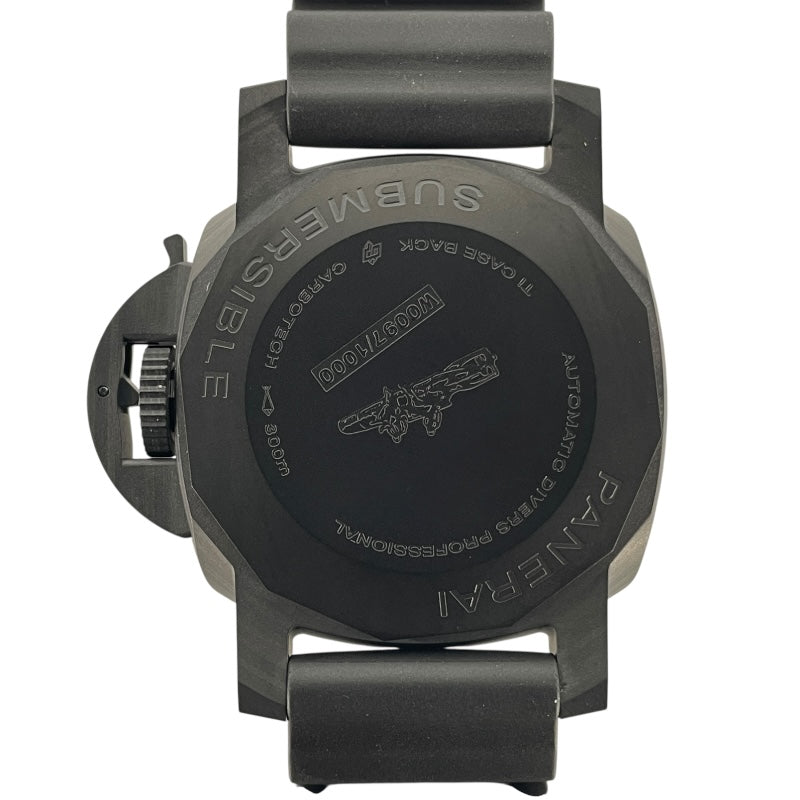 パネライ PANERAI サブマーシブル カーボテック PAM00960 ブラック カーボン メンズ 腕時計