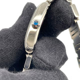 カルティエ Cartier タンクフランセーズ MM WSTA0005 アイボリー SS クオーツ レディース 腕時計