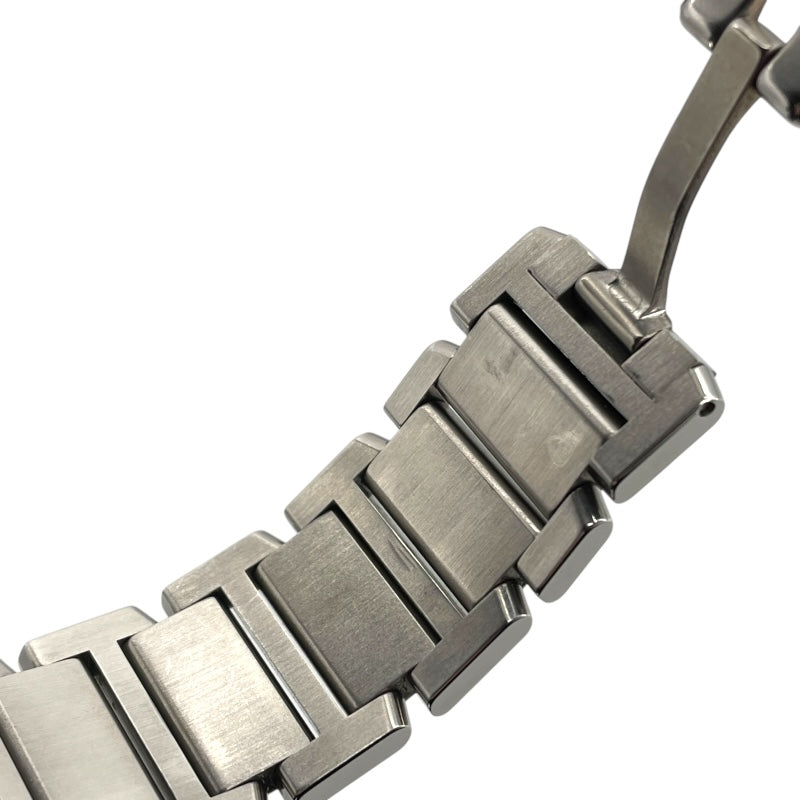 カルティエ Cartier タンクフランセーズ MM WSTA0005 アイボリー SS クオーツ レディース 腕時計