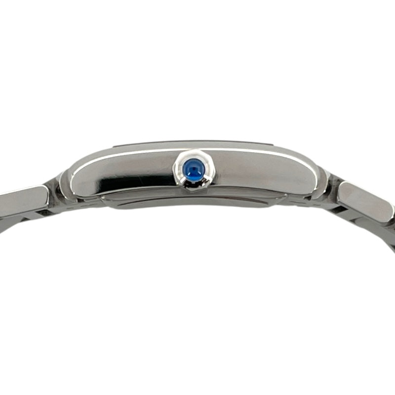 カルティエ Cartier タンクフランセーズ MM WSTA0005 アイボリー SS クオーツ レディース 腕時計