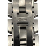 カルティエ Cartier タンクフランセーズ MM WSTA0005 アイボリー SS クオーツ レディース 腕時計