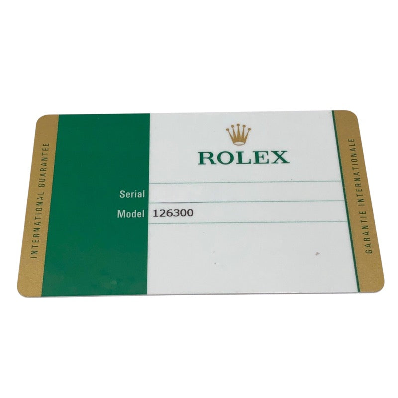 ロレックス ROLEX オイスターパーペチュアル41 ランダムシリアル 124300 グリーン SS メンズ 腕時計