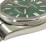 ロレックス ROLEX オイスターパーペチュアル41 ランダムシリアル 124300 グリーン SS メンズ 腕時計
