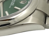 ロレックス ROLEX オイスターパーペチュアル41 ランダムシリアル 124300 グリーン SS メンズ 腕時計