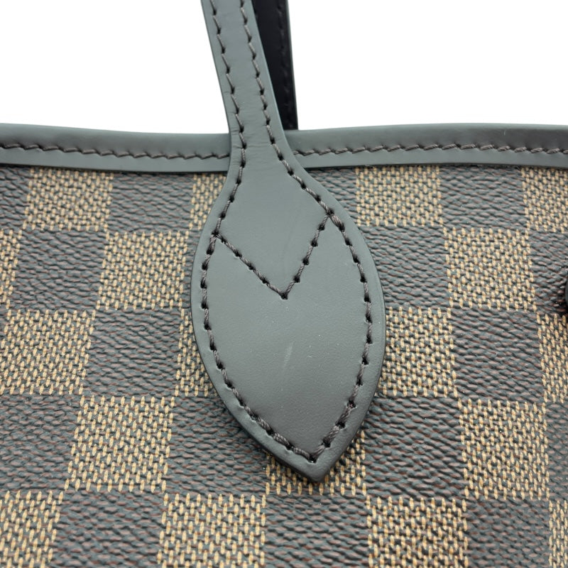 ルイ・ヴィトン LOUIS VUITTON ネヴァーフルPM N40600 ブラウン ダミエ・エベヌ レディース トートバッグ