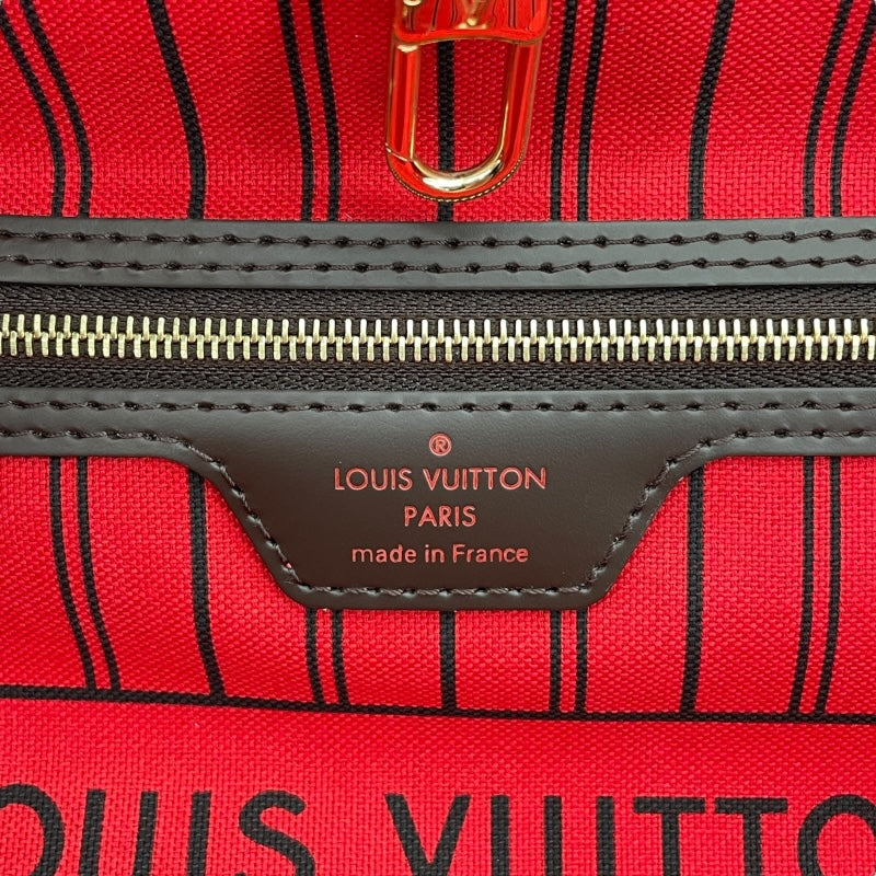 ルイ・ヴィトン LOUIS VUITTON ネヴァーフルPM N40600 ブラウン ダミエ・エベヌ レディース トートバッグ