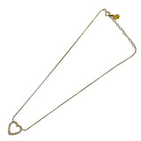 ディオールオム DIOR HOMME ストーンハートネックレス ゴールド GP アクセサリー