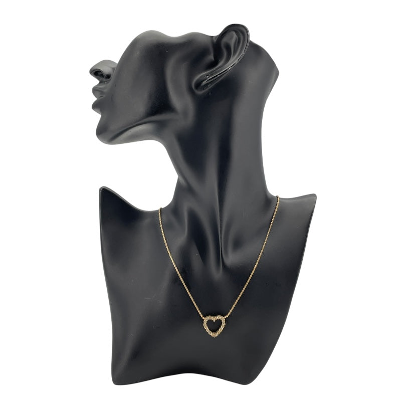 ディオールオム DIOR HOMME ストーンハートネックレス ゴールド GP アクセサリー