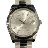 ロレックス ROLEX デイトジャスト41 126300 シルバー SS メンズ 腕時計