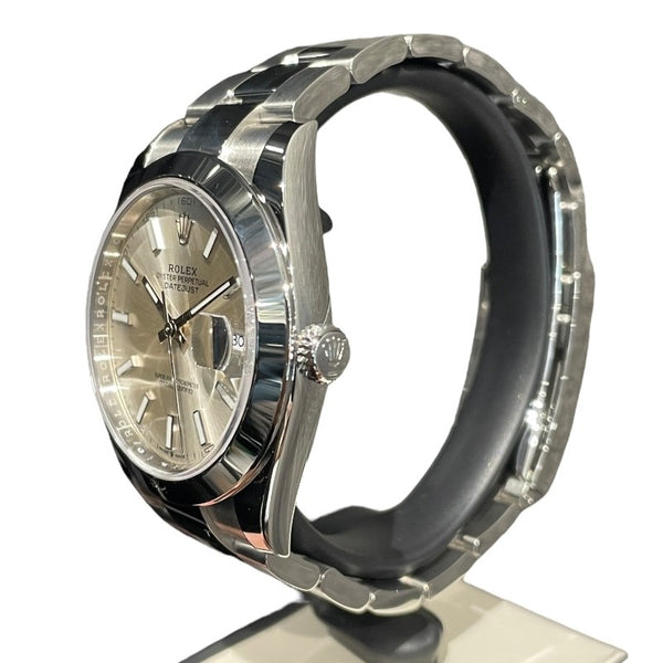 ロレックス ROLEX デイトジャスト41 126300 シルバー SS メンズ 腕時計