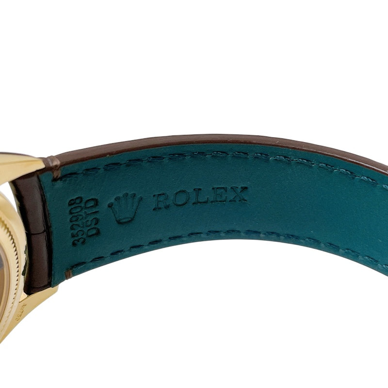 ロレックス ROLEX 1908 52508 K18YG 保証書付き 2025年 自動巻き メンズ 腕時計