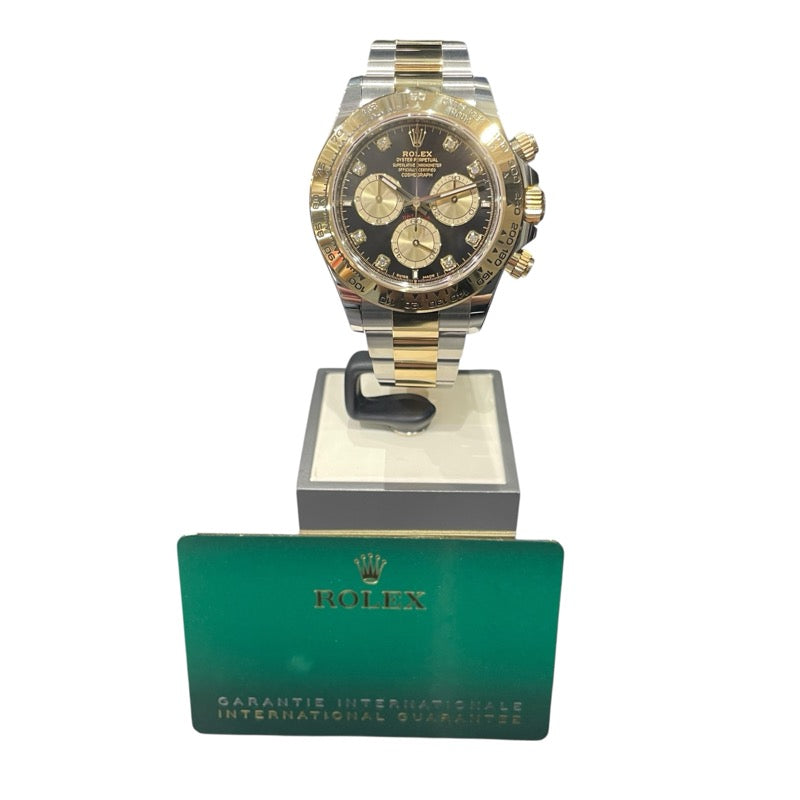 ロレックス ROLEX デイトナ　ブラック/シャンパン 126503G ブラック/シャンパン K18/SS メンズ 腕時計