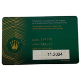 ロレックス ROLEX オイスターパーペチュアル41 124300 シルバー SS 自動巻き メンズ 腕時計