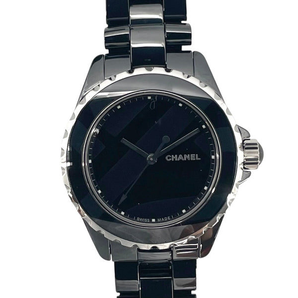 ら*先様 J12 ジェイブラック セラミック 38mm ラバー ブレス ウォッチ レビュー】シャネル J12 38mm 黒セラミック × ラバーストラップ