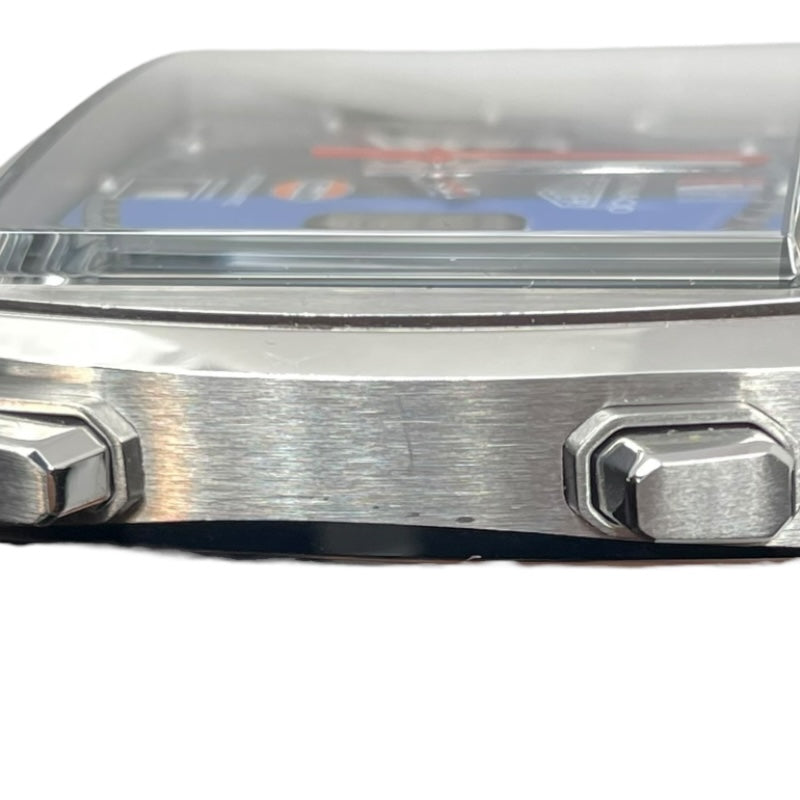 タグ・ホイヤー TAG HEUER モナコ キャリバー11 ガルフスペシャルエディション CAW211R.FC6401 マルチカラー SS/革ベルト 自動巻き メンズ 腕時計