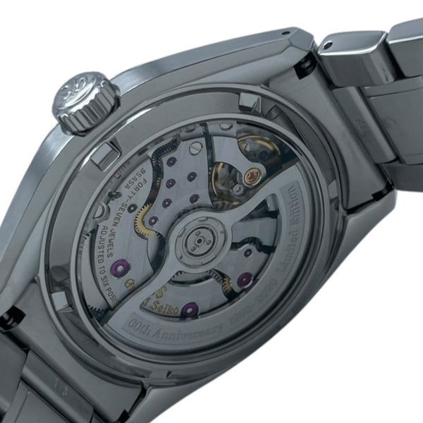 グランドセイコー Grand Seiko ヘリテージ コレクション メカニカル ハイビート36000 SLGH003 ブルー SS 自動巻き メンズ 腕時計