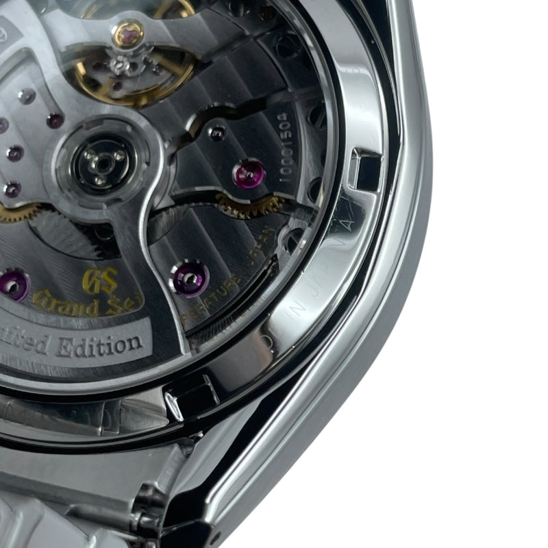 グランドセイコー Grand Seiko ヘリテージ コレクション メカニカル ハイビート36000 SLGH003 ブルー SS 自動巻き メンズ 腕時計