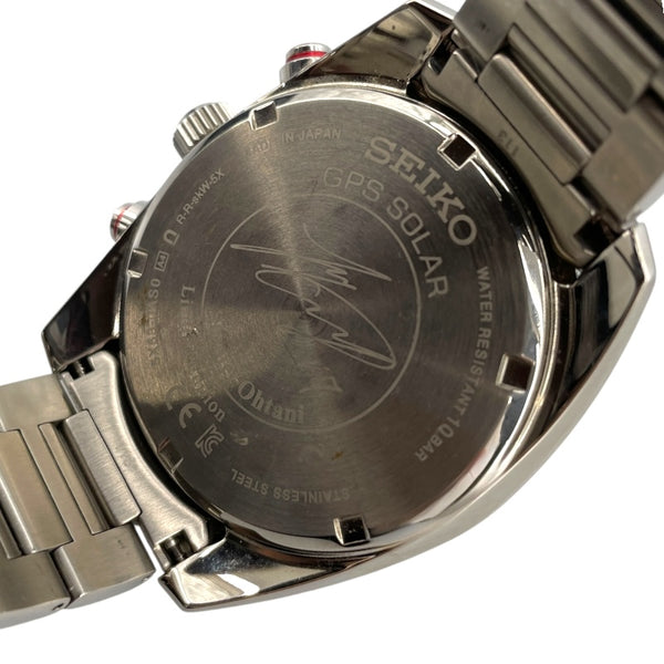 セイコー SEIKO アストロン 大谷翔平モデル SBXC043 ブラック SS メンズ 腕時計