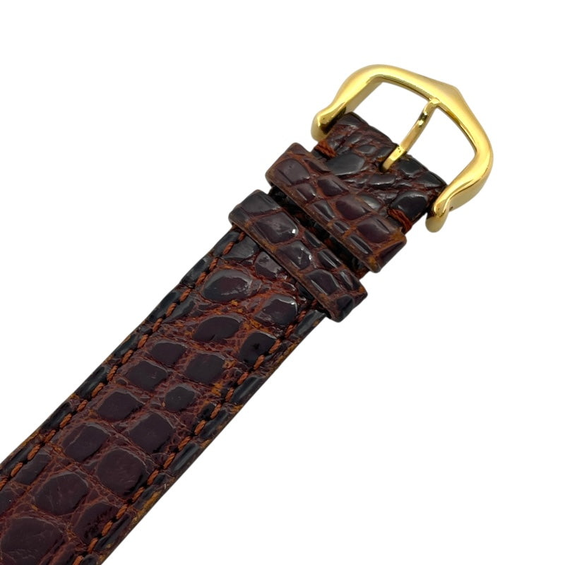カルティエ Cartier マストタンク ヴェルメイユSM 366001 ベージュ SV/GF クオーツ レディース 腕時計