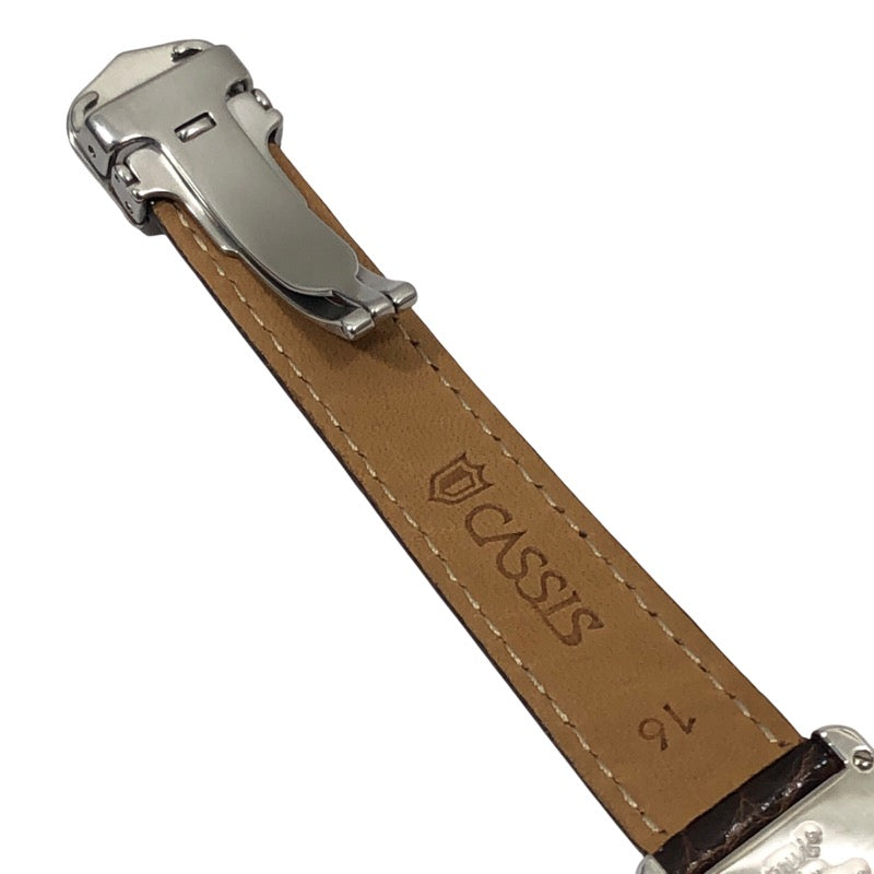 カルティエ Cartier マストタンク SM W1014054 ホワイト SV925 クオーツ レディース 腕時計