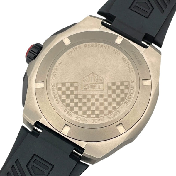 タグ・ホイヤー TAG HEUER フォーミュラ1 クロノグラフ CBZ2082.FT8096 ブラック チタン メンズ 腕時計