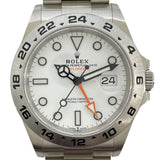 ロレックス ROLEX エクスプローラー2 226570 ホワイト SS メンズ 腕時計