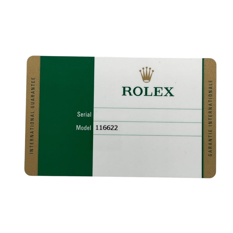 ロレックス ROLEX ヨットマスター 40 116622 ブルー Pt/SS 自動巻き メンズ 腕時計
