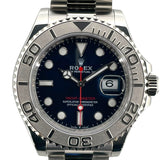ロレックス ROLEX ヨットマスター 40 126622 ブルー Pt/SS 自動巻き メンズ 腕時計