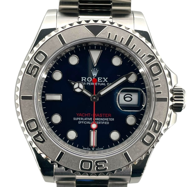 ロレックス ROLEX ヨットマスター 40 126622 ブルー Pt/SS 自動巻き メンズ 腕時計